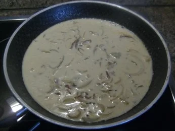 Kasseler Steaks in zwiebeliger Honig - Senf - Soße - Rezept - Bild Nr. 5