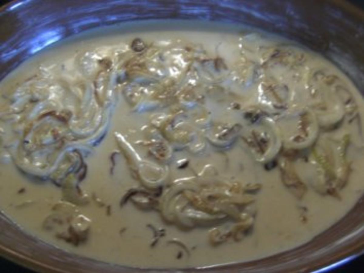 Kasseler Steaks in zwiebeliger Honig Senf Soße - einfach - von Cookies