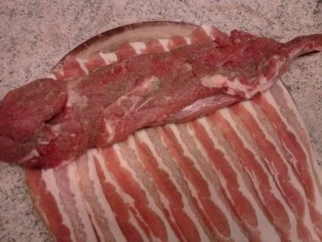 Schweinefilet im Speckmantel - Rezept - Bild Nr. 4