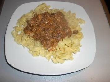 Tomaten - Sahne - Haschee - Rezept