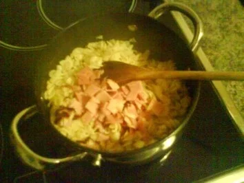 Nudeln in Schinken-Zwiebel-Käsesoße - Rezept - Bild Nr. 6