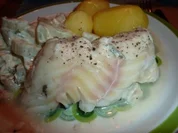 Fisch: Kabeljau an Zitronen-Pfeffer-Sauce - Rezept