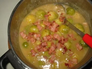 Rosenkohl in Specksoße - Rezept