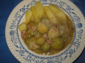 Rosenkohl in Specksoße - Rezept - Bild Nr. 2