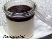 Maronencreme mit Zwetschgen-Mohn-Sauce - Rezept