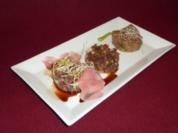 Tatar vom Bonito mit verschiedenen Soßen - Rezept