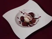 Rotweinfeigen auf Eis - Rezept