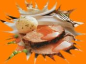Sauerbraten mit Knödeln und Gemüse - Rezept