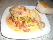 Pollo con rajas à la Juan - Rezept