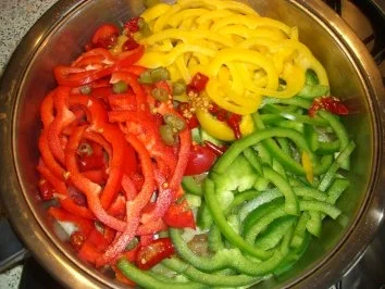 Pollo con rajas à la Juan - Rezept - Bild Nr. 2