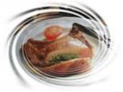 Mit Kräutern gefüllte Koteletts - Rezept