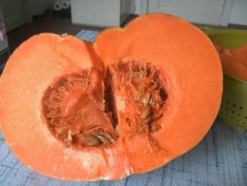 Rezept: Kürbissuppe nach Eigenkreation gekocht und lecker geworden Bild Nr. 3 Kürbissuppe nach Eigenkreation gekocht und lecker geworden - Rezept - Bild Nr. 3