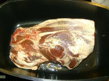 Lammkeule mit Bohnen - Rezept - Bild Nr. 2