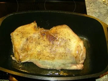 Lammkeule mit Bohnen - Rezept - Bild Nr. 3