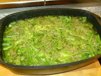 Lammkeule mit Bohnen - Rezept - Bild Nr. 6