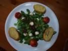 Feldsalat mit lauwarmem Dressing - Rezept