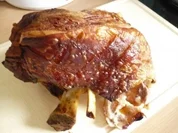 Gegrillte  Schweinshaxe - Rezept
