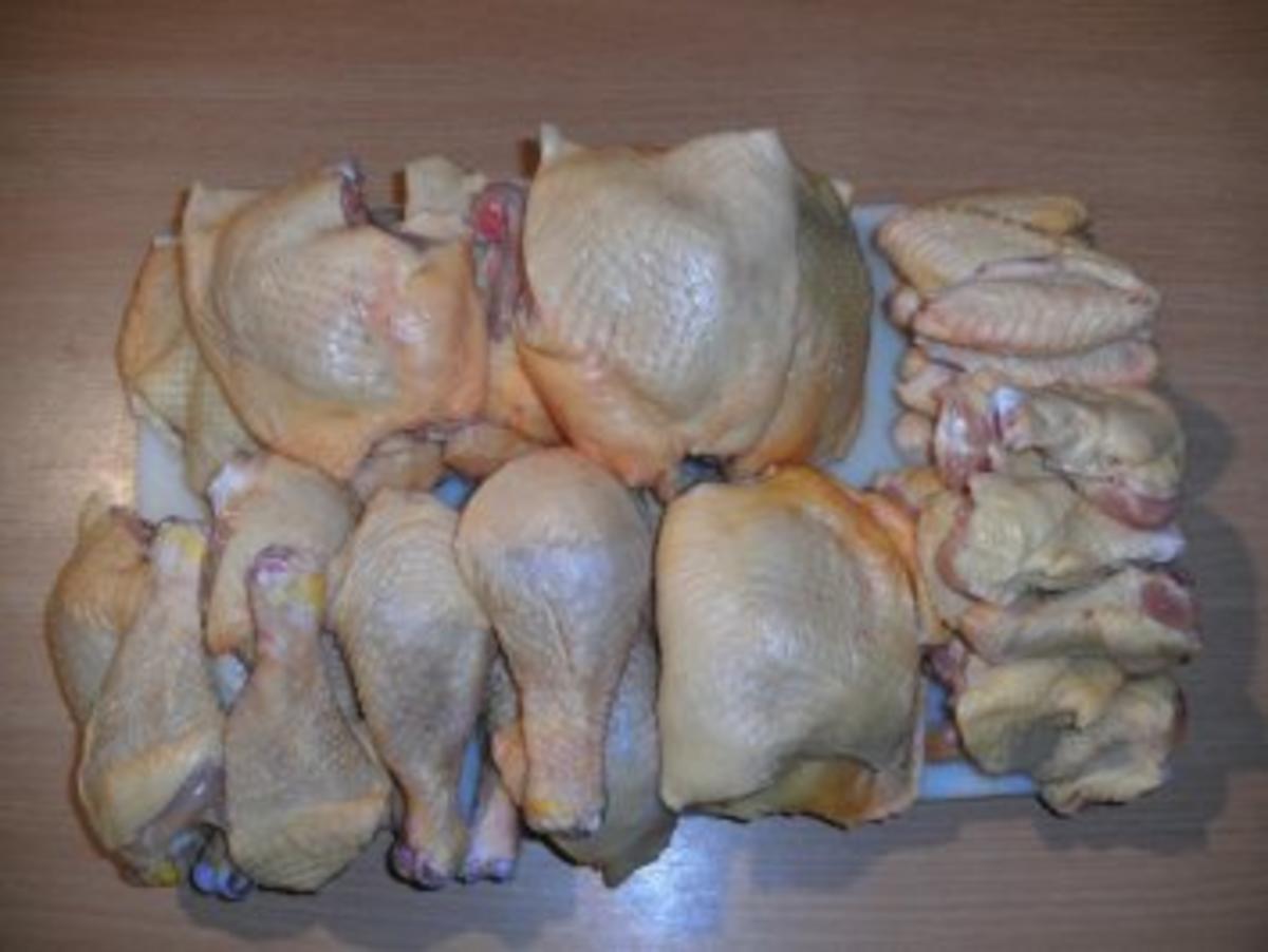 Fleisch: Was macht man alles aus einem Huhn - Rezept - Bild Nr. 10