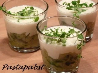 Zucchini mit Parmesancreme im Glas - Rezept - Bild Nr. 3
