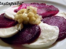 Rote Bete Carpaccio mit Apfelvinaigrette - Rezept