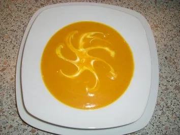 Kürbiscremesuppe - Rezept