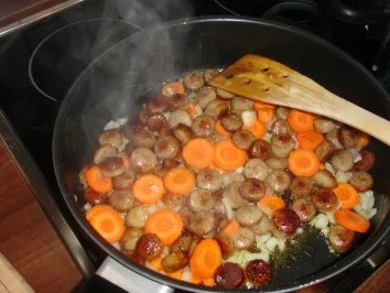 Bratwurstpfanne - Rezept - Bild Nr. 2