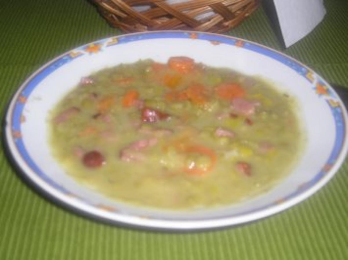 Bunter Erbseneintopf - Rezept