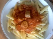 Sauerkrauttopf mit Penne - Rezept
