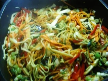 Asiatische Garnelenpfanne - Rezept - Bild Nr. 4