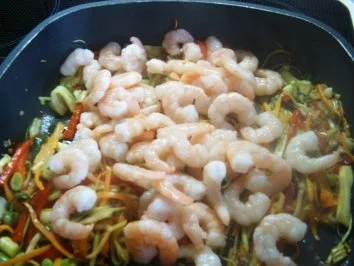 Asiatische Garnelenpfanne - Rezept - Bild Nr. 5