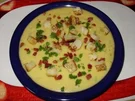 Rezept: Kartoffel-Creme Suppe mit Speckcroutons Kartoffel-Creme Suppe mit Speckcroutons - Rezept