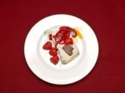 Schokosahnespeise mit geraspelten Mandeln und Baiser (Aleksandra Bechtel) - Rezept