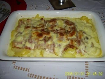 Kartoffel-Wurst-Auflauf - Rezept