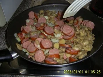 Kartoffel-Wurst-Auflauf - Rezept - Bild Nr. 6