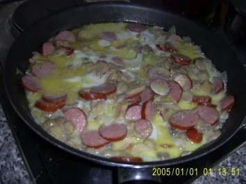 Kartoffel-Wurst-Auflauf - Rezept - Bild Nr. 7