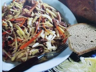 da war noch was... mit Sellerie und Weisskraut... - Rezept