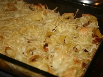 Rezept: Knuspriger Nudelauflauf Bild Nr. 2 Knuspriger Nudelauflauf - Rezept - Bild Nr. 2