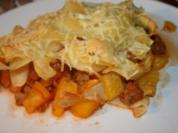 Knuspriger Nudelauflauf - Rezept