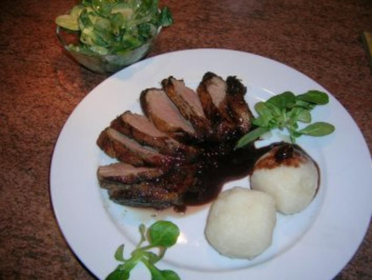 Enten(brust)-Sauerbraten, nicht verwechseln mit einem  herkömmlichen Sauerbraten - Rezept - Bild Nr. 3