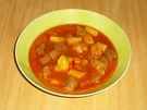 Ungarische Gulaschsuppe pikant gewürzt - Rezept