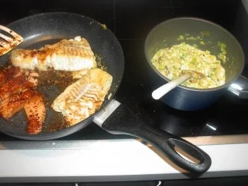 Fisch auf Lauch - Rezept - Bild Nr. 2