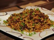 Wu-Nu (Wurstnudeln) - Rezept