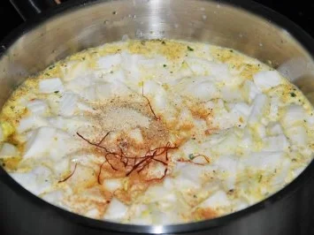 einfaches Safran-Fenchelsüppchen mit Nordseekrabben - Rezept - Bild Nr. 2