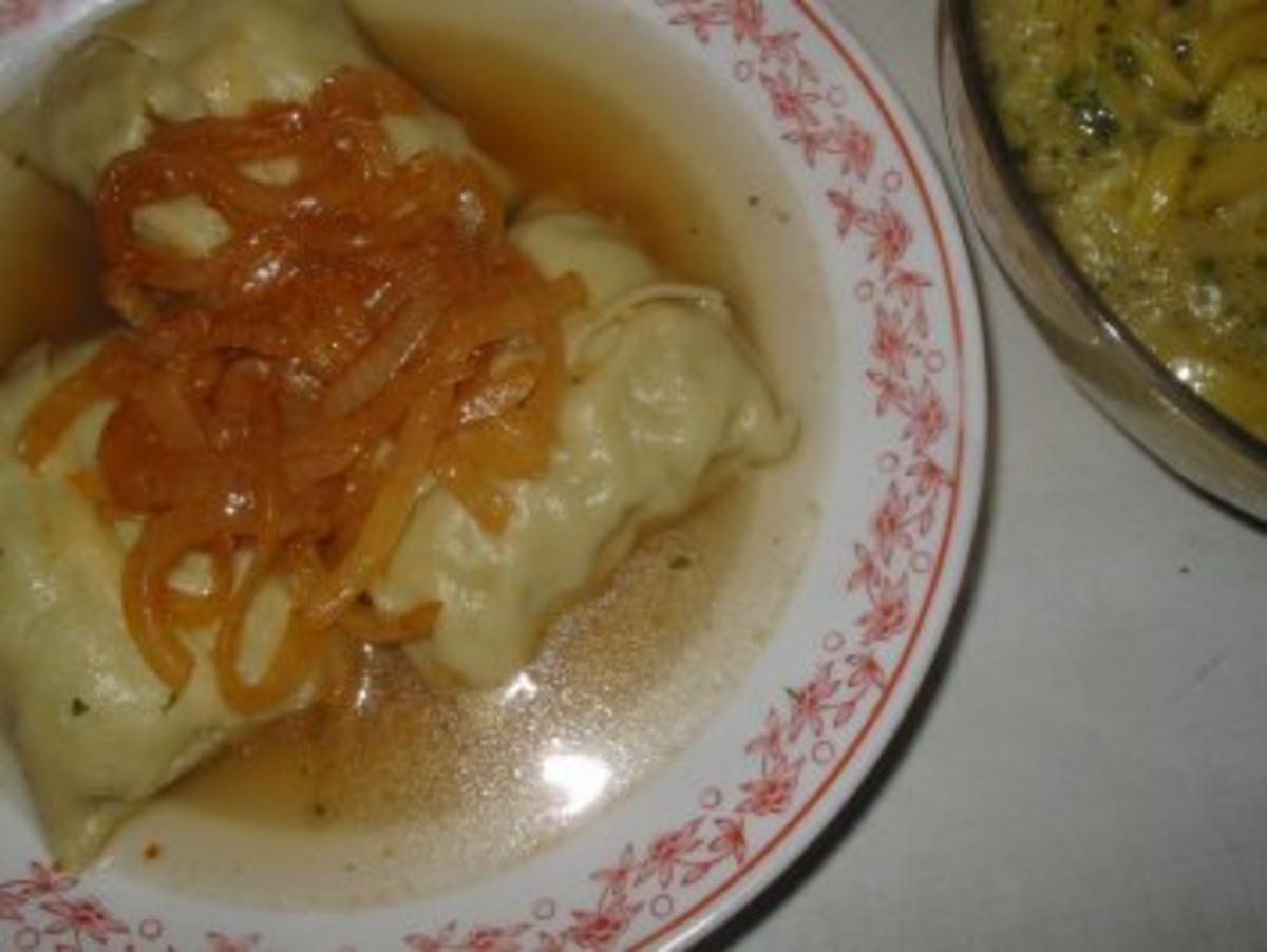 Bilder für Geschmälzte Maultaschen.... - Rezept