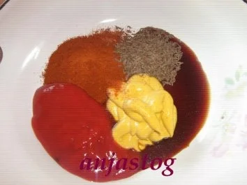 Rezept: Kürbispüree mit " crispy" Hähnchen Bild Nr. 4 Kürbispüree mit " crispy" Hähnchen - Rezept - Bild Nr. 4