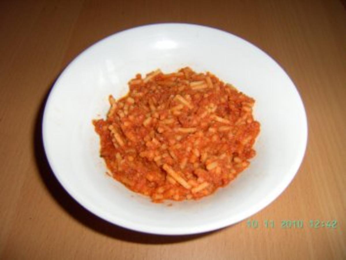 Pasta mit Sauce Bolognese ab 7. Monat - Rezept