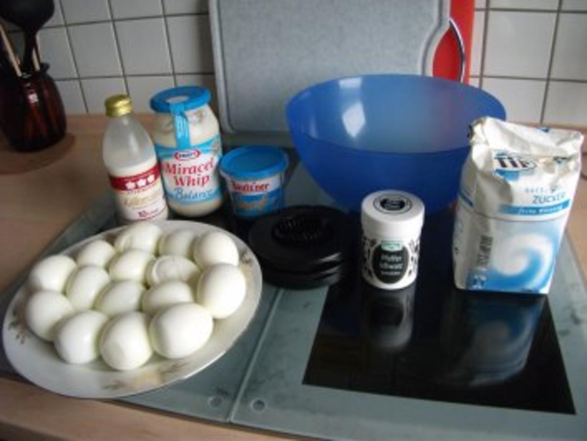 Eiersalat-Schnell & Einfach (lecker) - Rezept