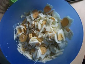Rezept: Eiersalat-Schnell & Einfach (lecker) Bild Nr. 4 Eiersalat-Schnell & Einfach (lecker) - Rezept - Bild Nr. 4