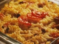 Nudelauflauf mit Wurst  (Sucuk) - Rezept