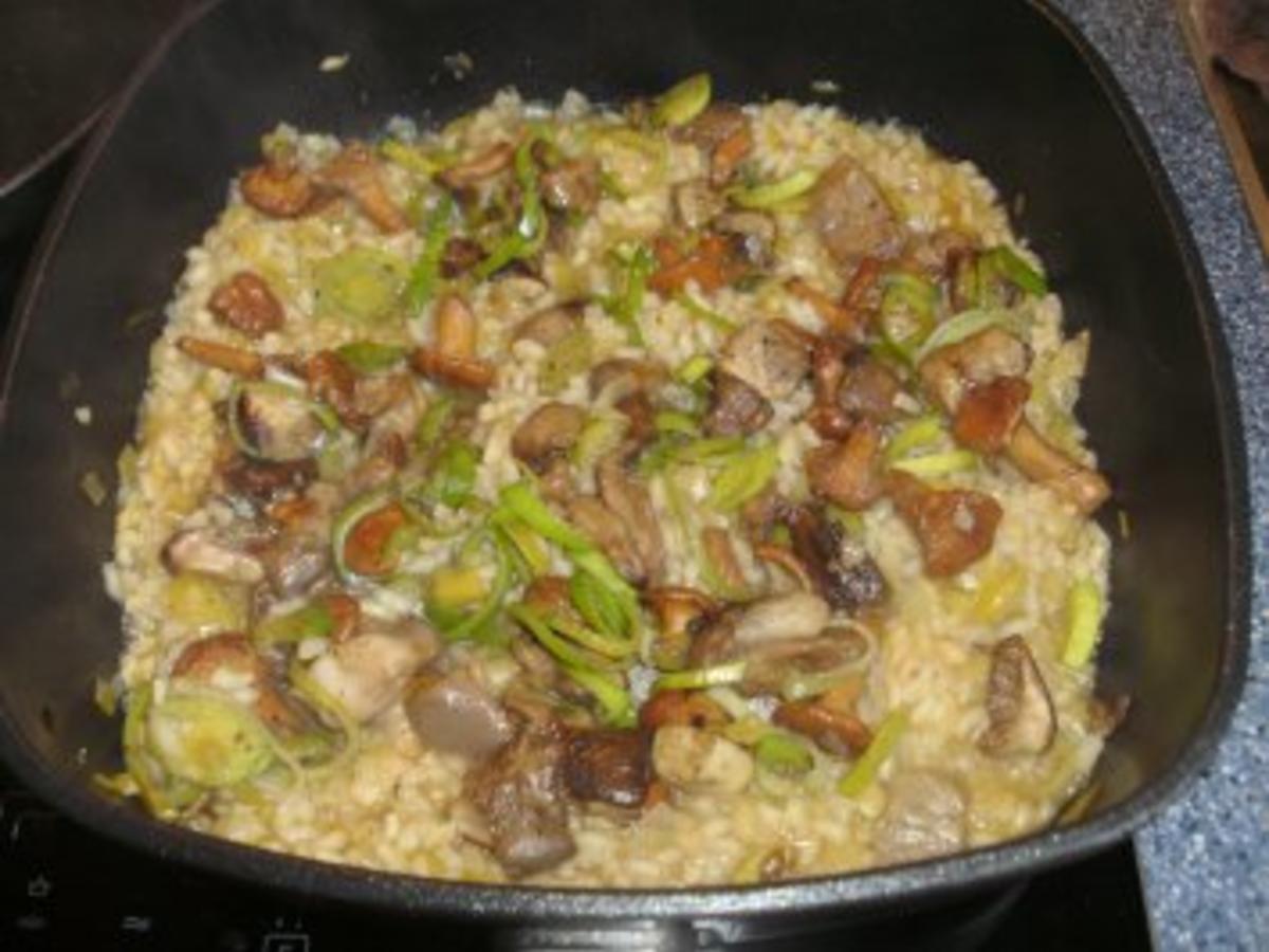 Lauch - Pilz - Risotto - Rezept mit Bild - kochbar.de